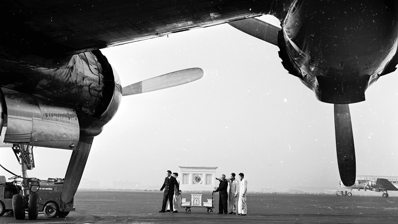 Illustration for article titled Imágenes de cuando volar era un lujo reservado a unos pocos